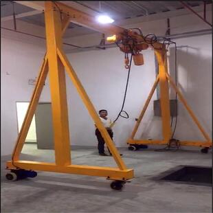 龙门架升降式龙门吊架移动龙门架小型龙门吊架电动行走无轨龙门吊