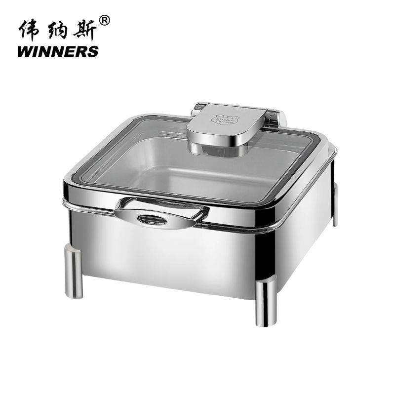 304不锈钢正方形自助餐炉商用电热液压可视保温炉酒店早餐布菲炉,厨房电器,其他商用厨电,淘宝优惠券,粉丝福利购,淘宝优惠卷