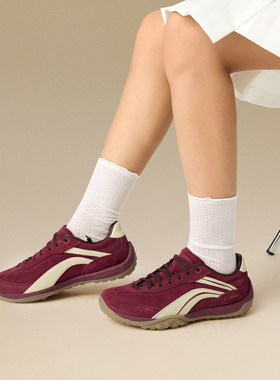 李宁 菲林 心流男女同款减震回弹薄底鞋经典休闲鞋AGCW002