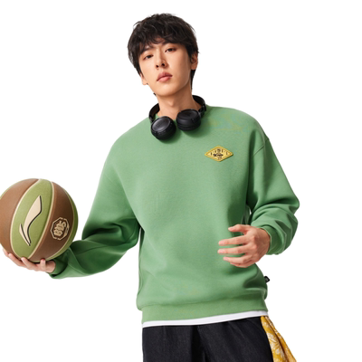 李宁反伍BADFIVE男子宽松卫衣