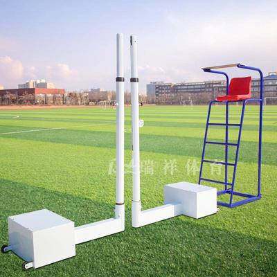 排球架学校体育器材手摇升降移动式比赛练习型箱体配重排球网柱