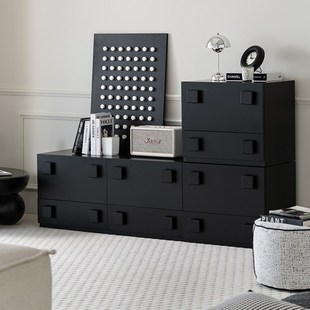 Nordic Sense现代简约卡门柜落地斗柜客厅小户型组合收纳电视柜