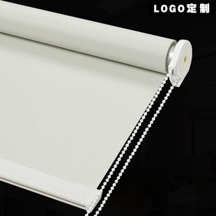 免打孔遮阳厨房遮挡帘卫生间手X拉全遮光卷 办公室升降窗帘卷拉式
