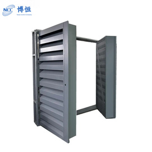 百叶门 幕墙百叶欧标美标标准 工业降噪解决方案