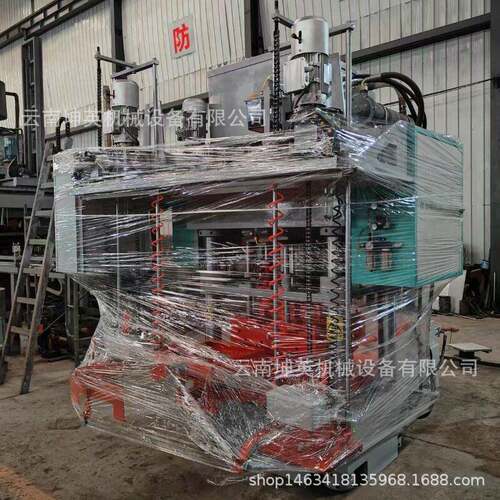 全自动水磨石砖机 数控模压水泥彩瓦成型机 免拆模板生产线设备