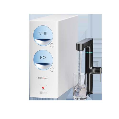 安吉尔玉龙max1000G家用厨房自来水过滤直饮机厨下双出水净水器