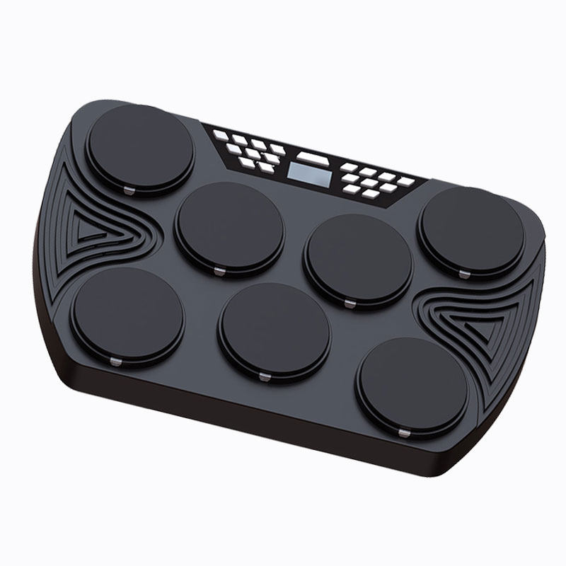 便携式手卷电子鼓力m度架子鼓家用爵士儿童初学者练手神器打击鼓