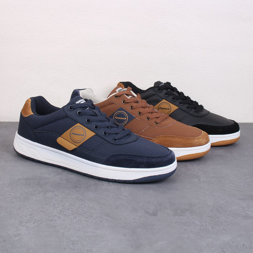 外贸出口单男士真皮复古滑板鞋低帮系带防滑耐磨休闲运动大码板鞋