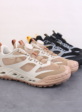 polecat 瑞典臭鼬夏单网纽扣男女亲子款溯溪鞋户外透气徒步越野鞋