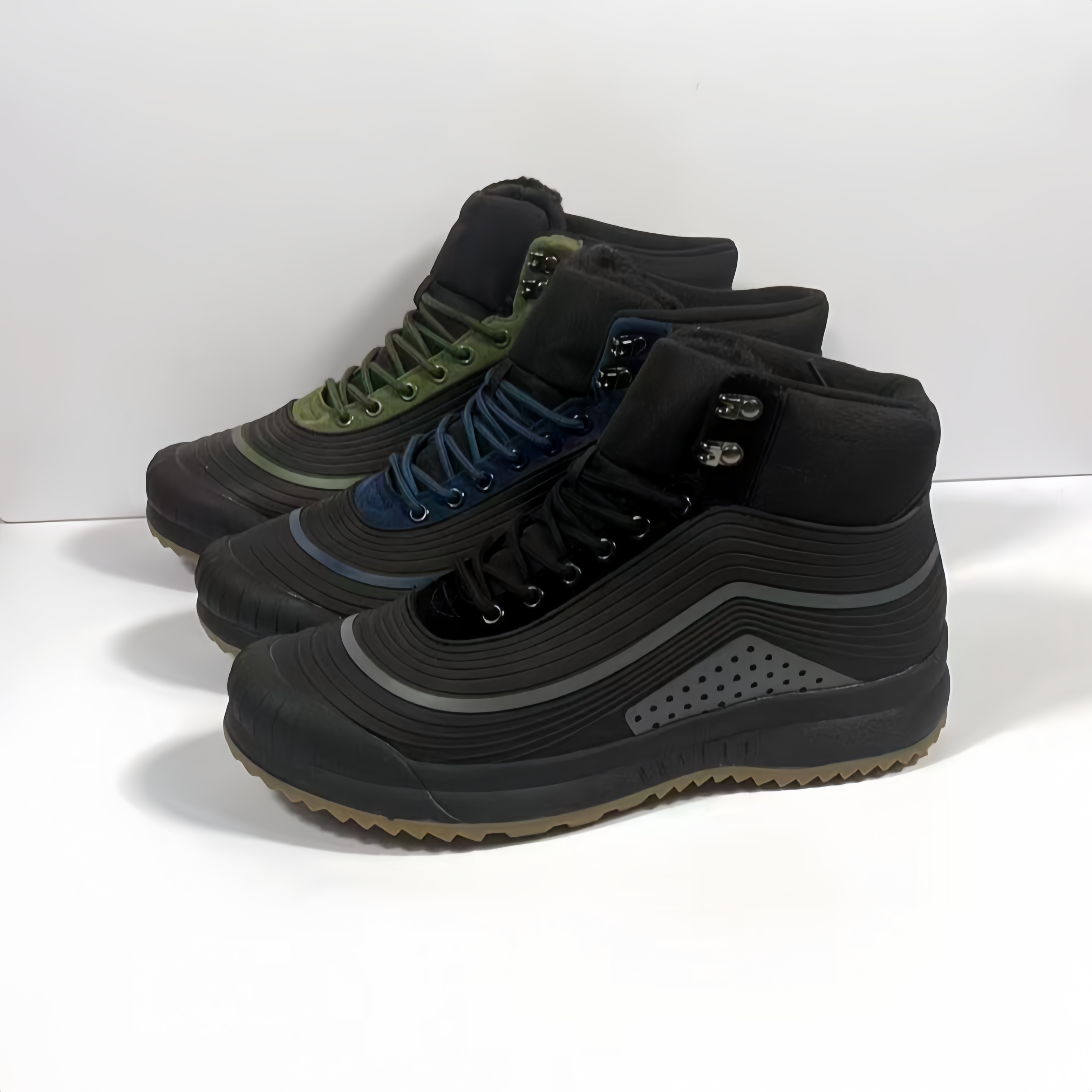 福利款！外贸出口单加厚加绒保暖男士棉鞋防滑耐磨舒适中帮休闲鞋