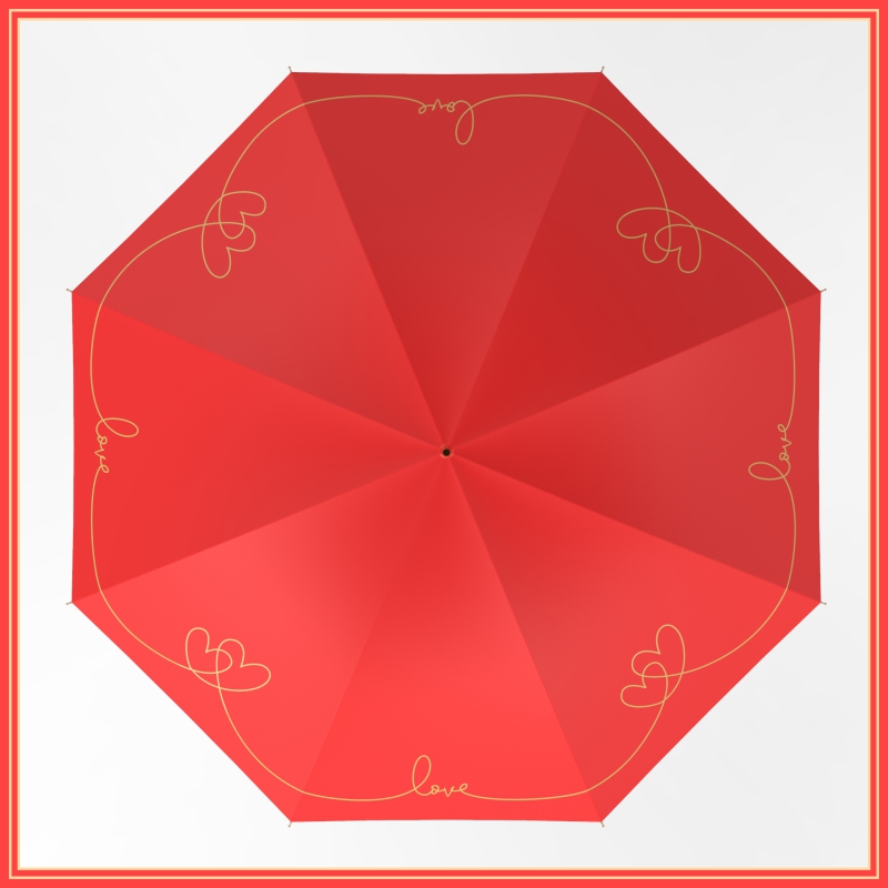 新娘出门红伞高级婚伞 接新娘结婚用的新娘伞新娘子结婚出嫁雨伞