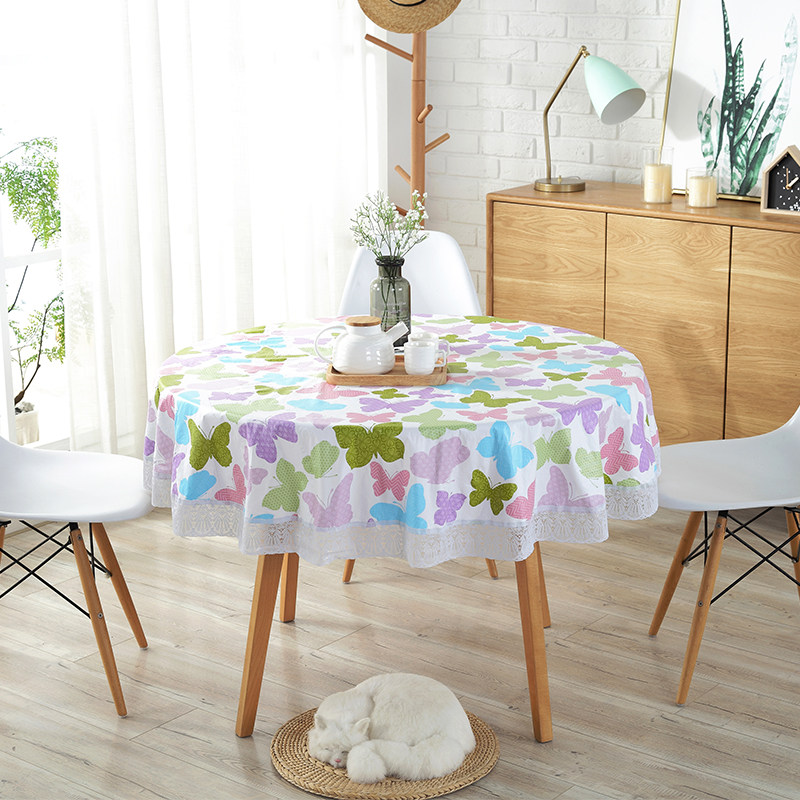 pvc大圆圆形桌布防水防油免洗餐桌布茶几布酒店台布家用客厅桌垫,居家布艺,桌布,淘宝优惠券,粉丝福利购,淘宝优惠卷