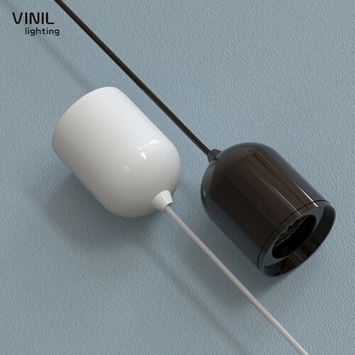 餐厅小客厅农庄吊灯220V灯具自动升降器悬停E27灯头DIY灯具配件
