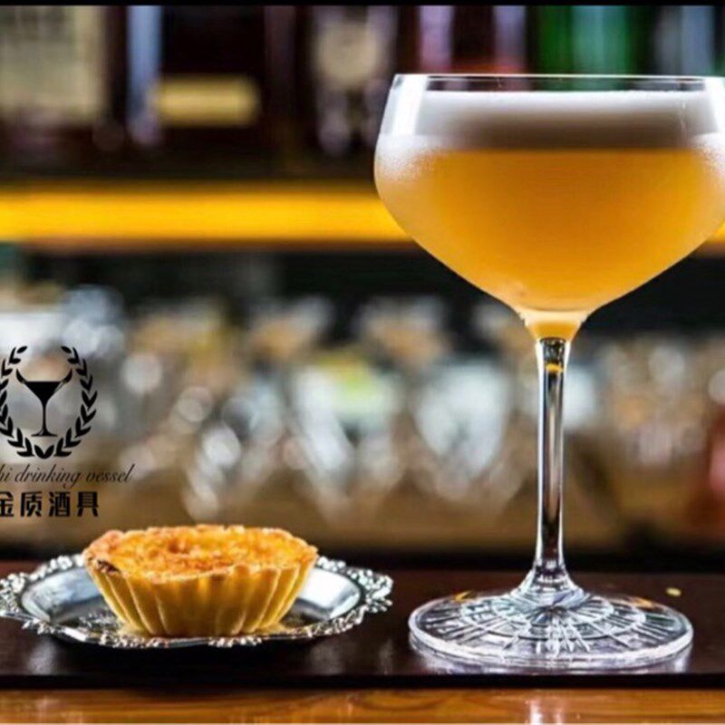 金质酒具 德国进口诗杯客乐水晶高脚鸡尾酒阔口马天尼酒杯香槟杯