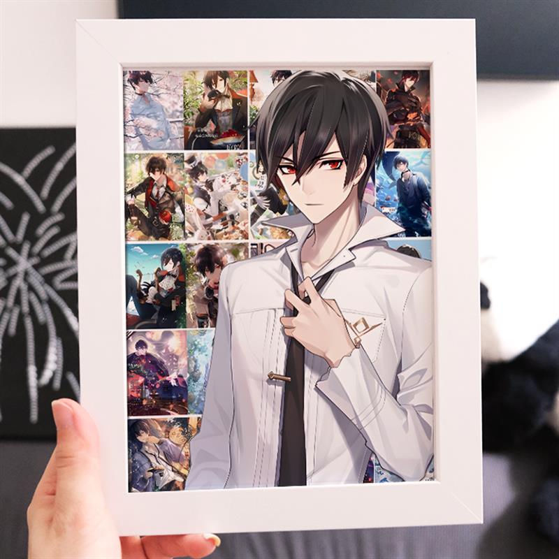 时空中的绘旅人周边拼图定制照片相框摆件司岚艾因路辰成品摆台