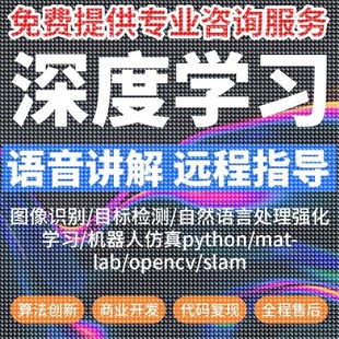 python深度学习matlab代码调试机器学习代码帮做问题解决神经网络