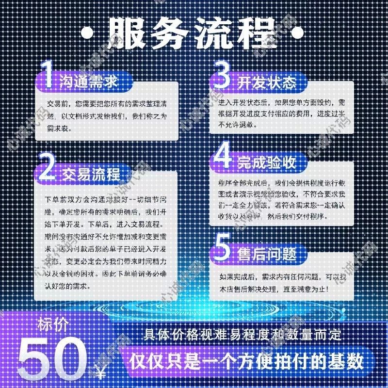 数据分析python程序代编java系统设计vue帮做小程序计算机程序web