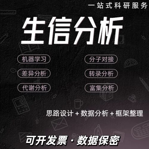 生信分析SCI 生物实验 NHANES 单细胞测序 FAERS 转录组 TCGA GEO