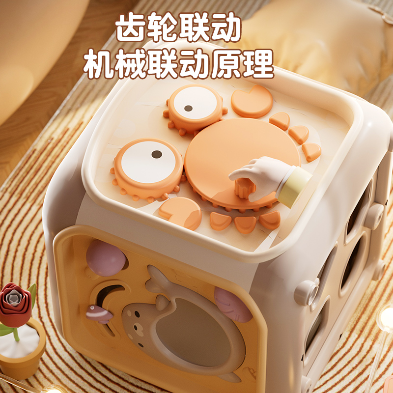 纽恩斯婴儿手拍鼓乐器玩具益智儿童拍拍鼓宝宝早教6个月以上音乐0