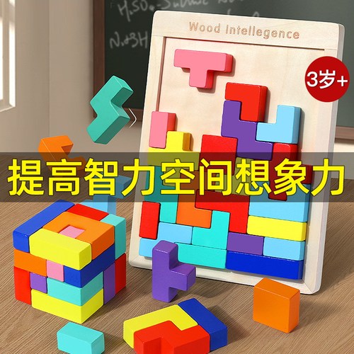 纽恩斯俄罗方块积木拼图儿