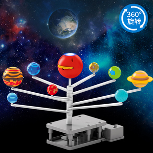 纽恩斯学优马儿童天体仪旋转星系银河系星球太阳系模型3d行星仿真
