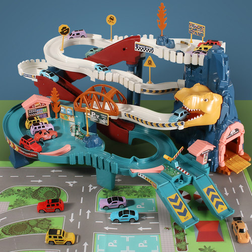 纽恩斯恐龙盘山轨道车小火