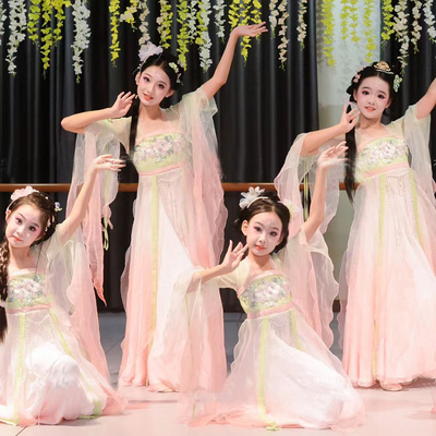 春暖意浓儿童古典舞蹈服