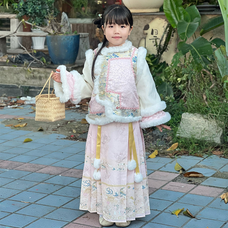 格格服女童汉服冬季新款