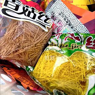 麻辣零食百味葫芦香菇蘑菇丝 童年儿时90后怀旧小辣条辣丝小时候