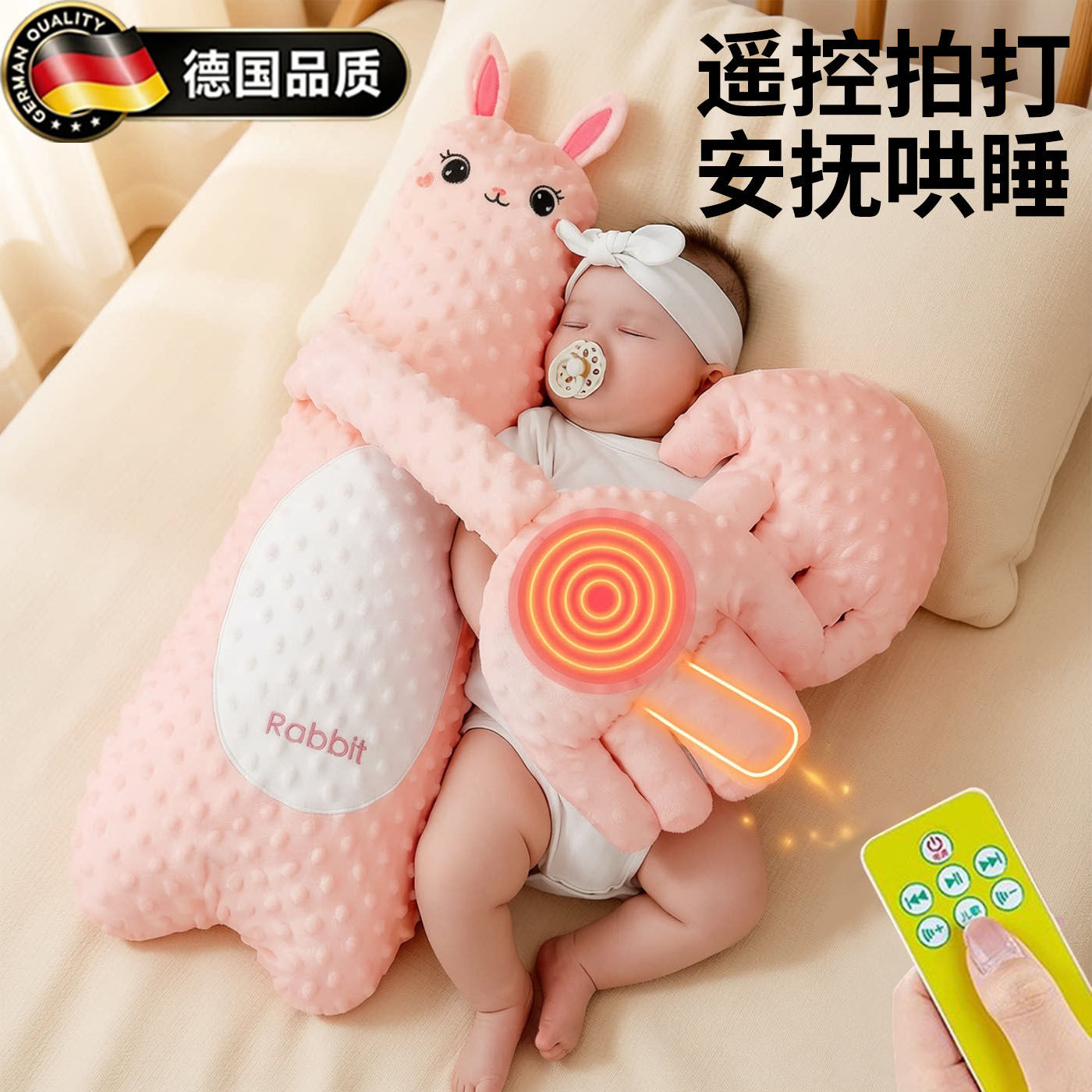 德国哄睡智能拍打宝宝安抚玩偶