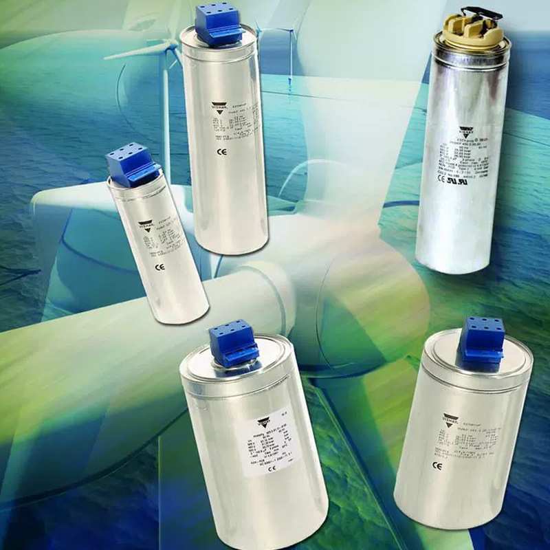 VISHAY电容器圆柱形铝壳低压功率电容器PhMKPg760型号电力电容器