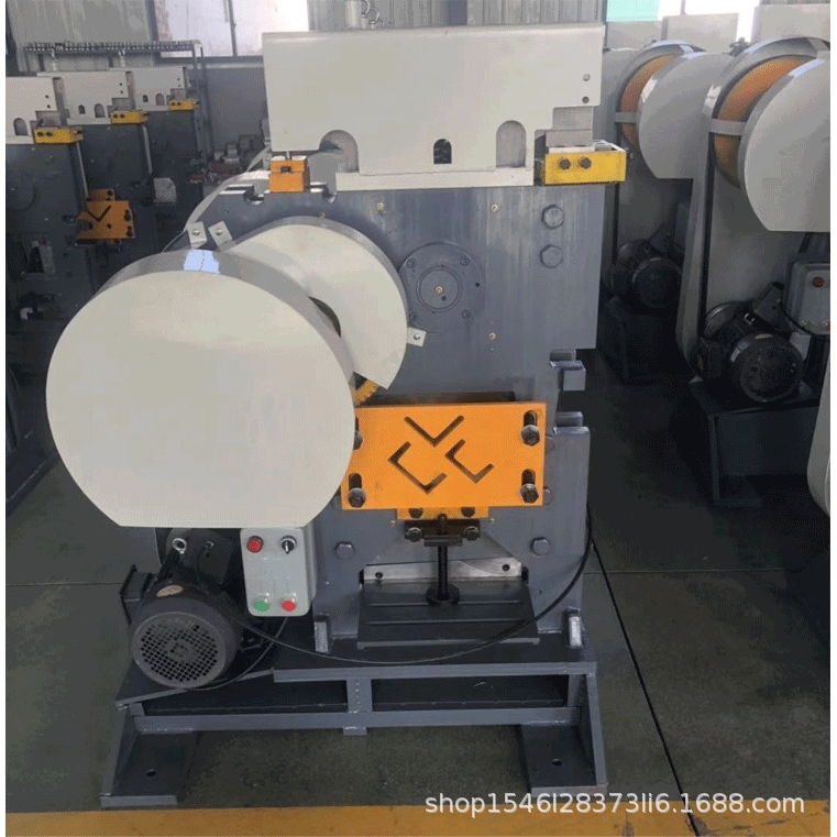 小型电动冲剪机 角钢剪切槽钢剪断冲孔一体机 多功能机械冲剪机