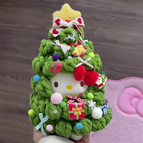 圣诞树娃衣成品圣诞装饰品氛围感桌面小摆件送朋友闺蜜圣诞节礼物