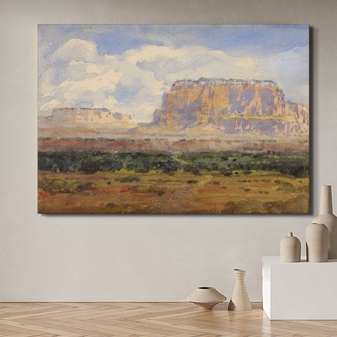 大海轻奢高级感北欧法式油画奶油风玄关山水画欧式风景家居装饰画