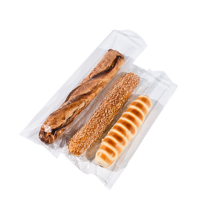 长条面包包装袋透明烘焙打包袋能量棒袋法棍袋自封袋毛毛虫面包袋