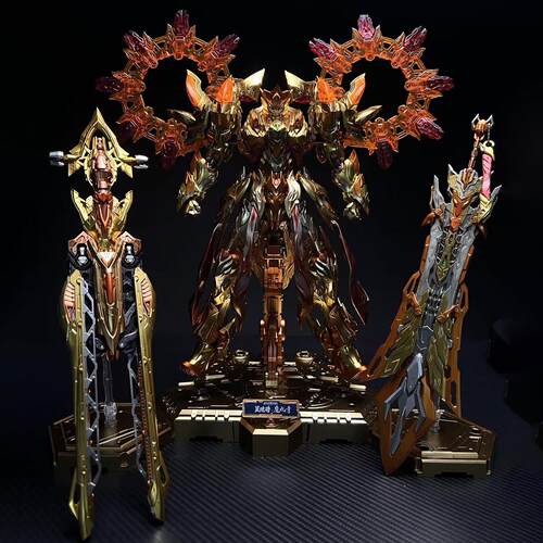 千手 金佛 魔礼青 摩动核 金身魔神四将合金骨架拼装模型新年礼物