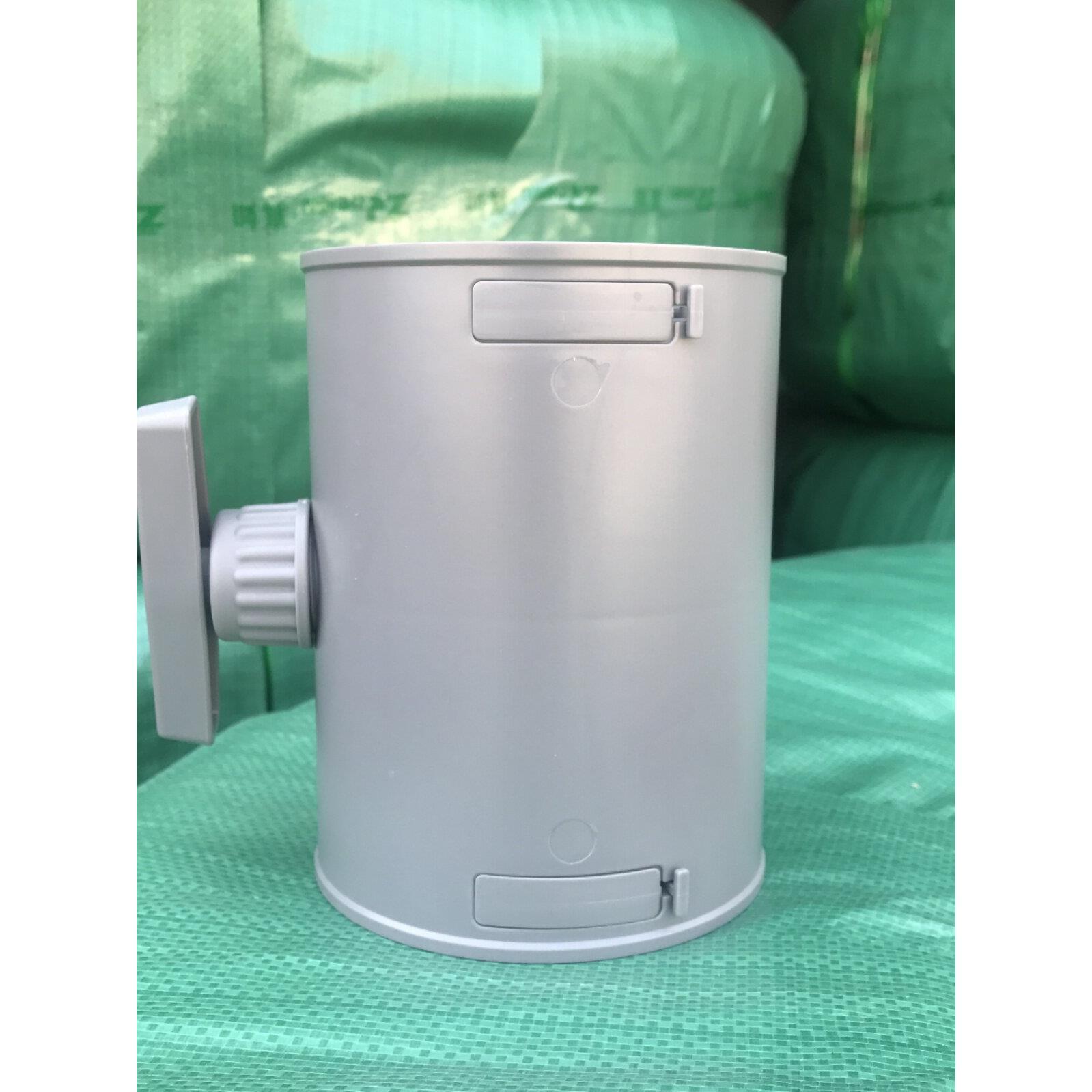 新风系统配件 pe管手动调节风阀 pe专用管道风阀阀门PE专用配件