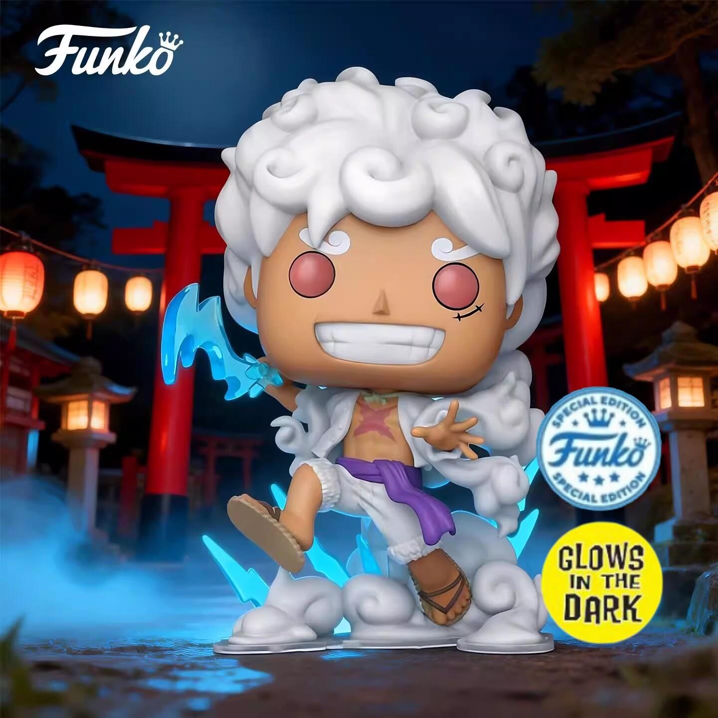 Funko Pop 日漫海贼王五档尼卡路飞乔巴夏洛凯多手办索隆鹰眼玩偶