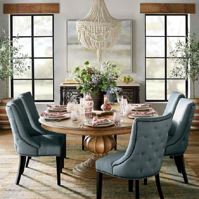 法式乡村田园复古手工编织木珠餐厅灯别墅客厅儿童房卧室装饰吊灯