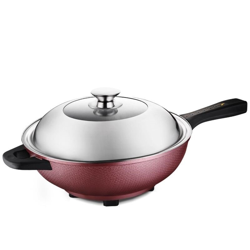 电炒锅电炒锅插电用炒锅家用电锅电锅电饭炒锅宿舍电炒一体锅