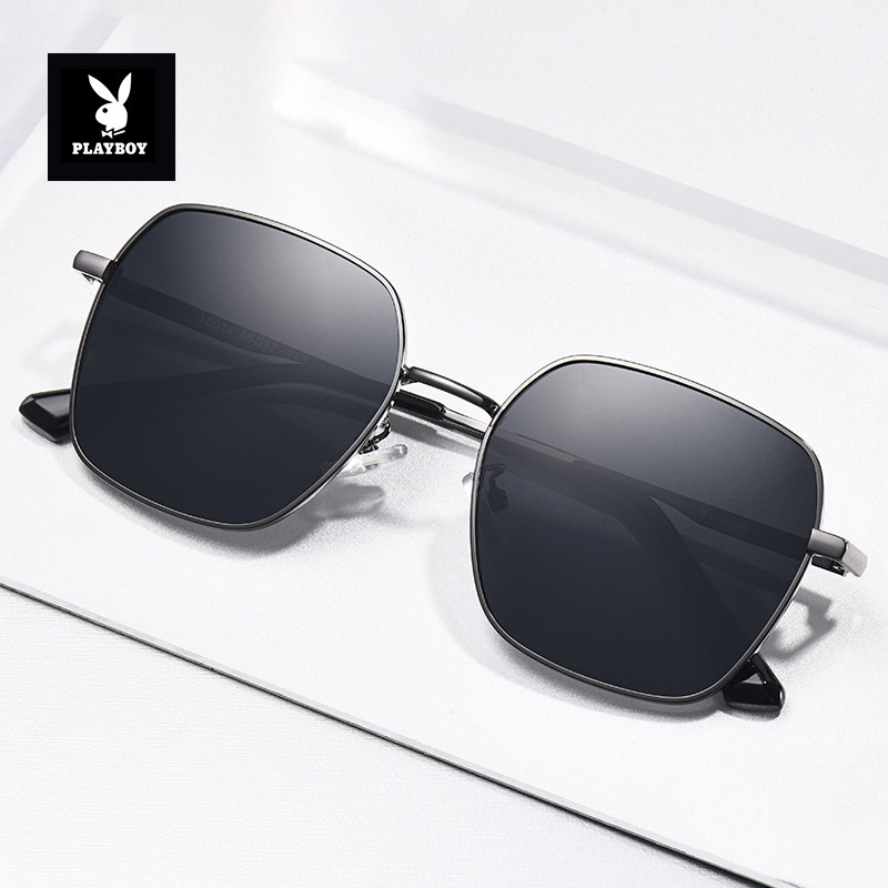 花花公子男士墨镜2026新款开车高端偏光防紫外线太阳眼镜女15014