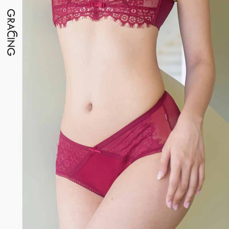 歌瑞森小花蕊低腰平角裤