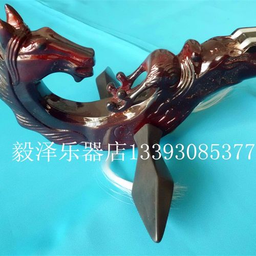 专业演奏红木马头琴双龙头乌木指板,乌木轴,红木琴头琴杆琴箱