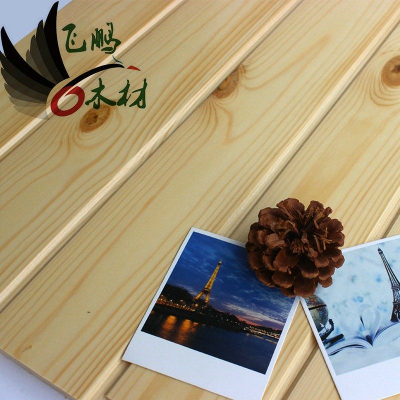 精品桑拿板免漆扣板实木免漆板阳台吊顶杉木松木护墙板隔墙板墙裙