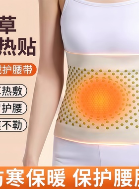 艾草发热护腰带男女士腰部腹带保暖护肚子防着凉热敷姨妈暖宫防寒