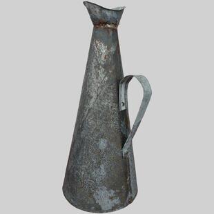 民俗老物件生产队喊话器老式铁皮喇叭开会知青集合扩音器复古摆件