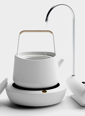 茶大师深海幽灵096充电式电动抽水器 桶装水无线自动上水器压水泵