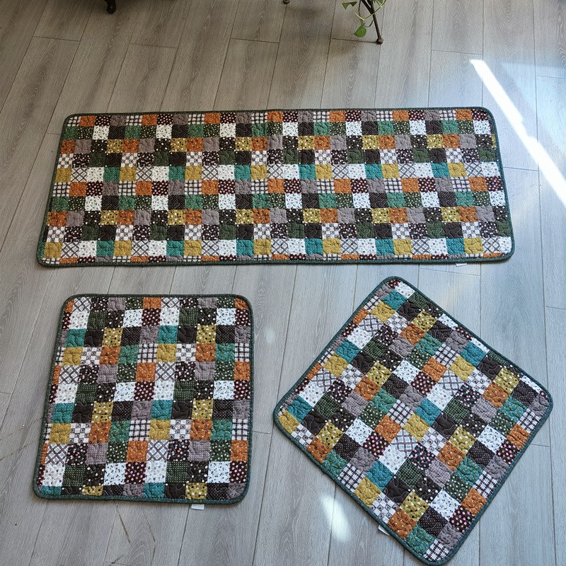 汽车坐垫三件套夏季凉垫透气防滑四季通用单片座椅垫卡通座垫全棉