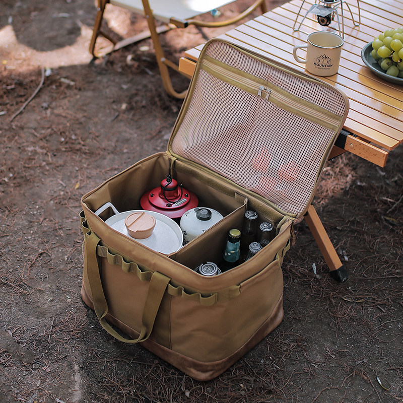 户外露营收纳包大容量储物箱子多功能露营装备手提餐具厨具收纳箱,户外/登山/野营/旅行用品,露营折叠箱,淘宝优惠券,粉丝福利购,淘宝优惠卷