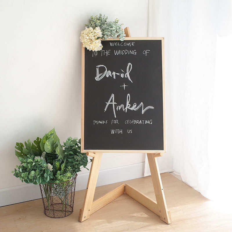 画架展架原木小黑板支架门口展示架广告牌迎宾牌立式服装店蛋糕店,住宅家具,画架,淘宝优惠券,粉丝福利购,淘宝优惠卷